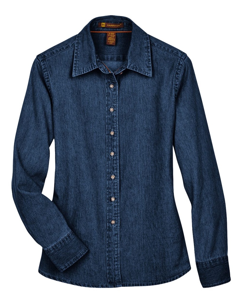 M550W - Harriton - Women's Denim Shirt